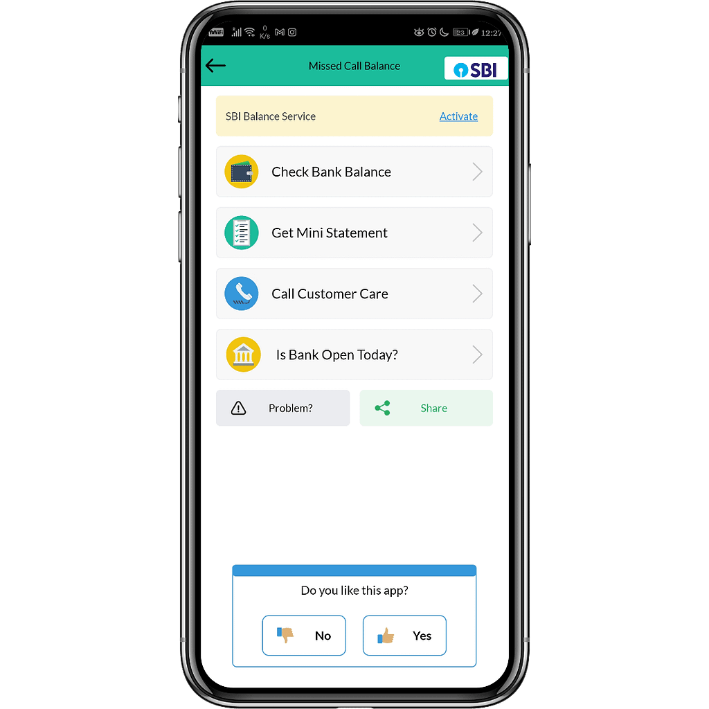 Check Bank Balance online