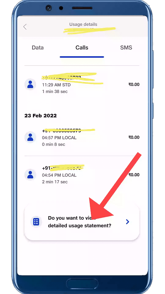 How To Get The Call Details Of Any Of Any Mobile Number.