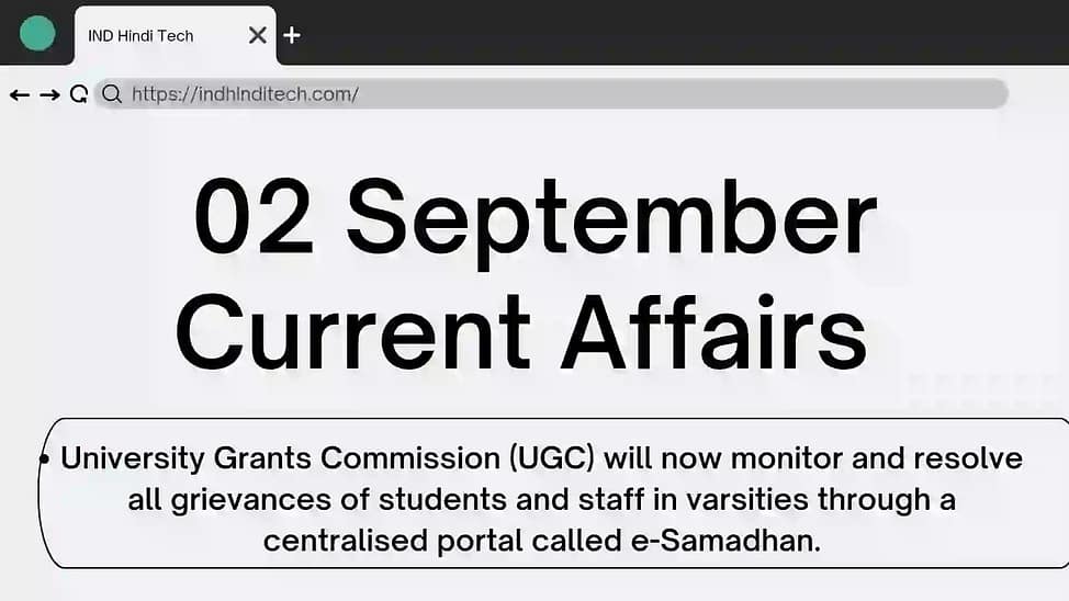 02 september 2022 CURRENT AFFAIRS