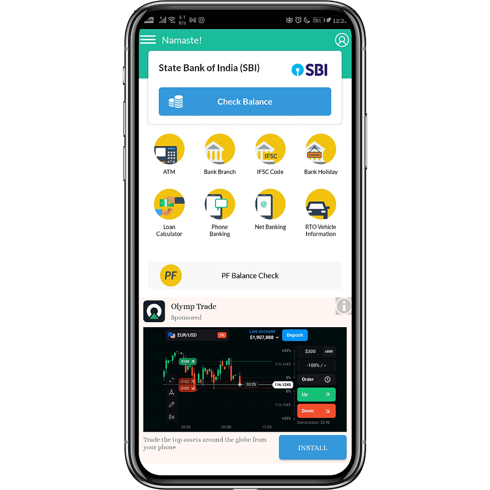 Check Bank Balance online