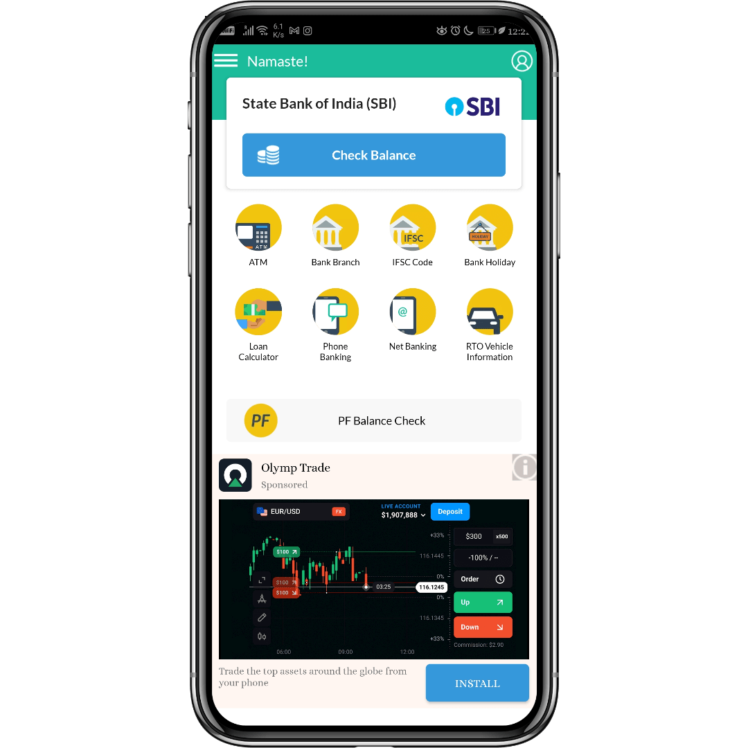 Check Bank Balance online